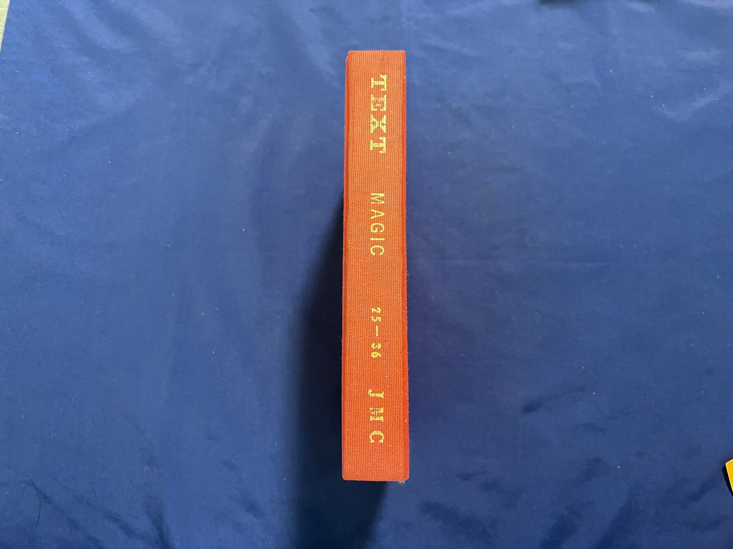 【中古:状態C】JMC TEXT 合本 25-36