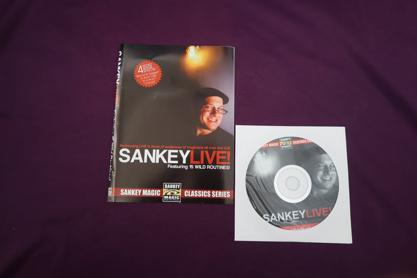 【中古:状態A】SANKEY MAGIC CLASSICS SERIES: Jay Sankey Live!