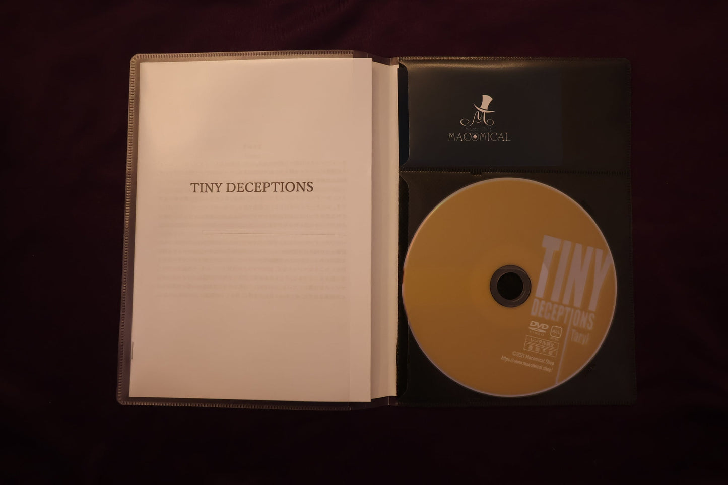 【中古:状態A】TINY DECEPTIONS by Taryl