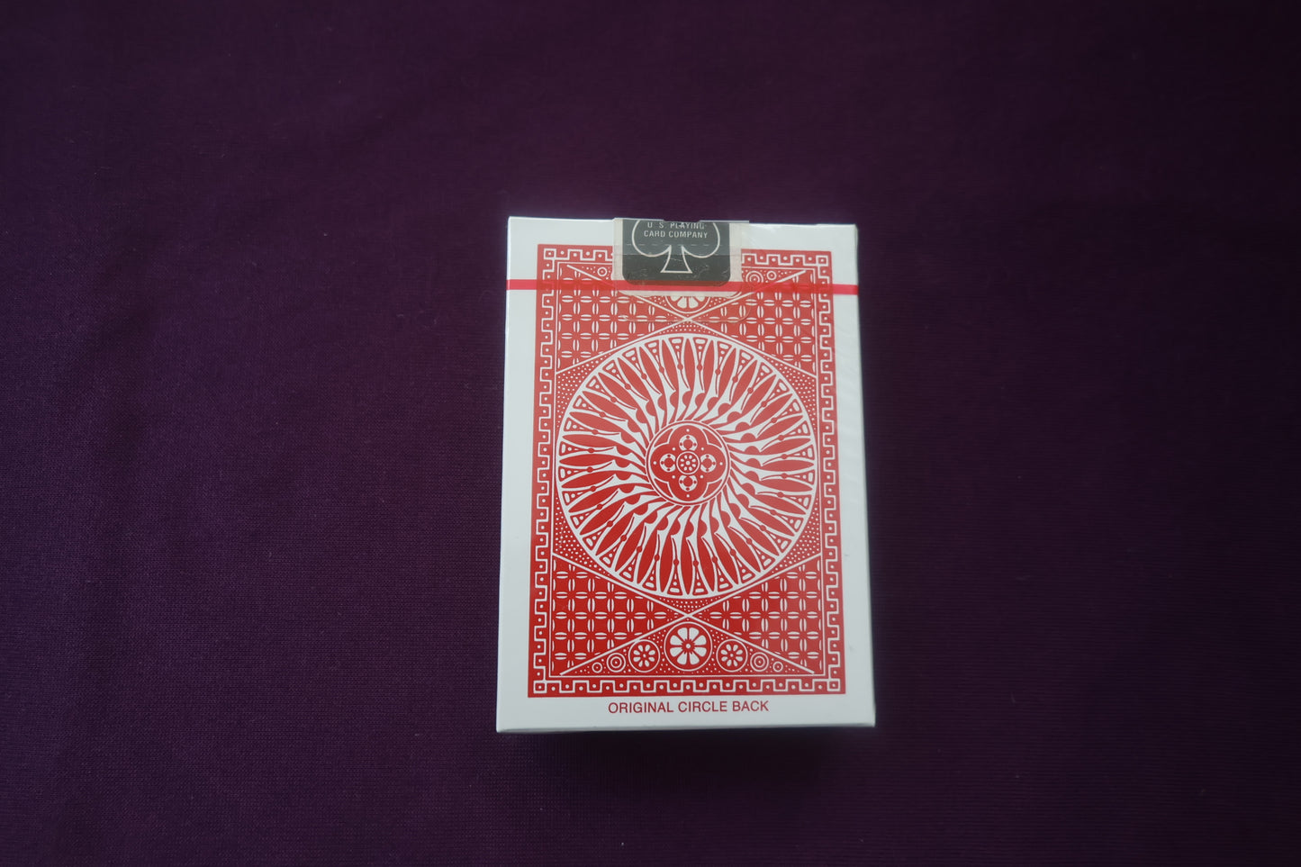 【中古:状態S】TALLY-HO ORIGINAL CIRCLE BACK POKER size(赤)