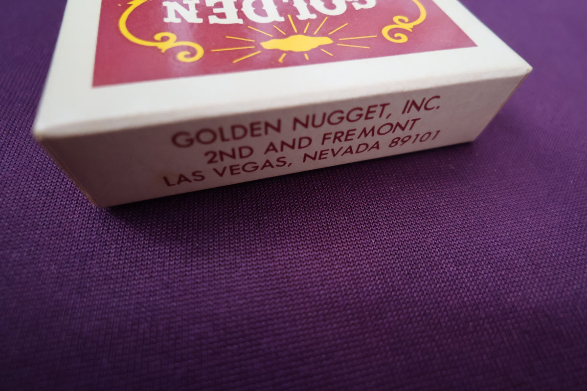 【中古:状態A】golden nugget gambling hall playing cards