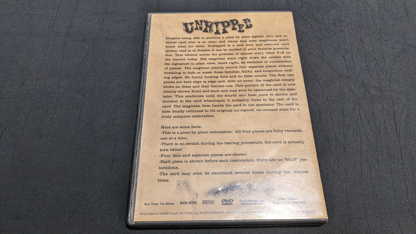 【中古:状態A】UNRIPPED