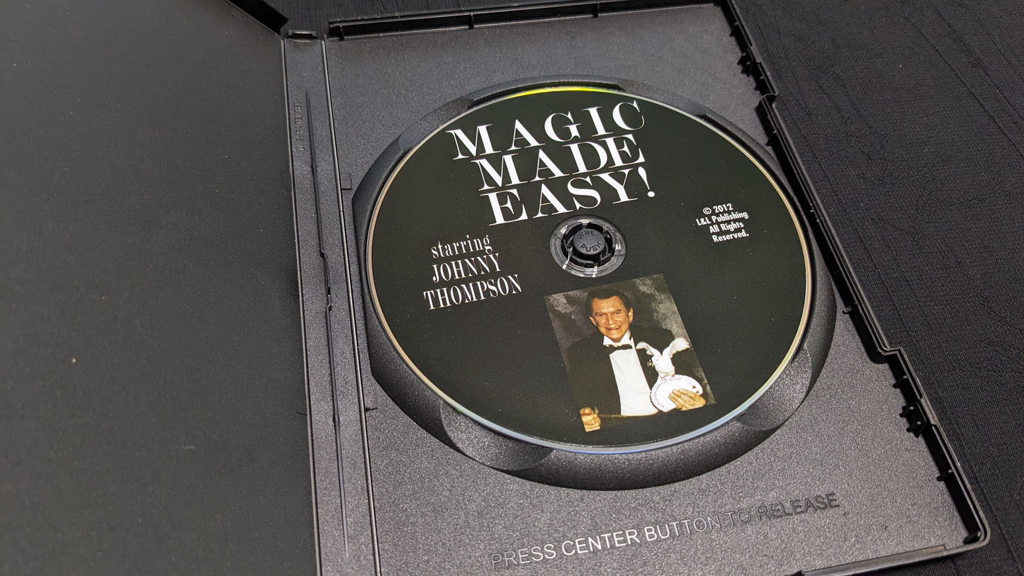 【中古:状態A】Johnny Thompson's Magic Made Easy