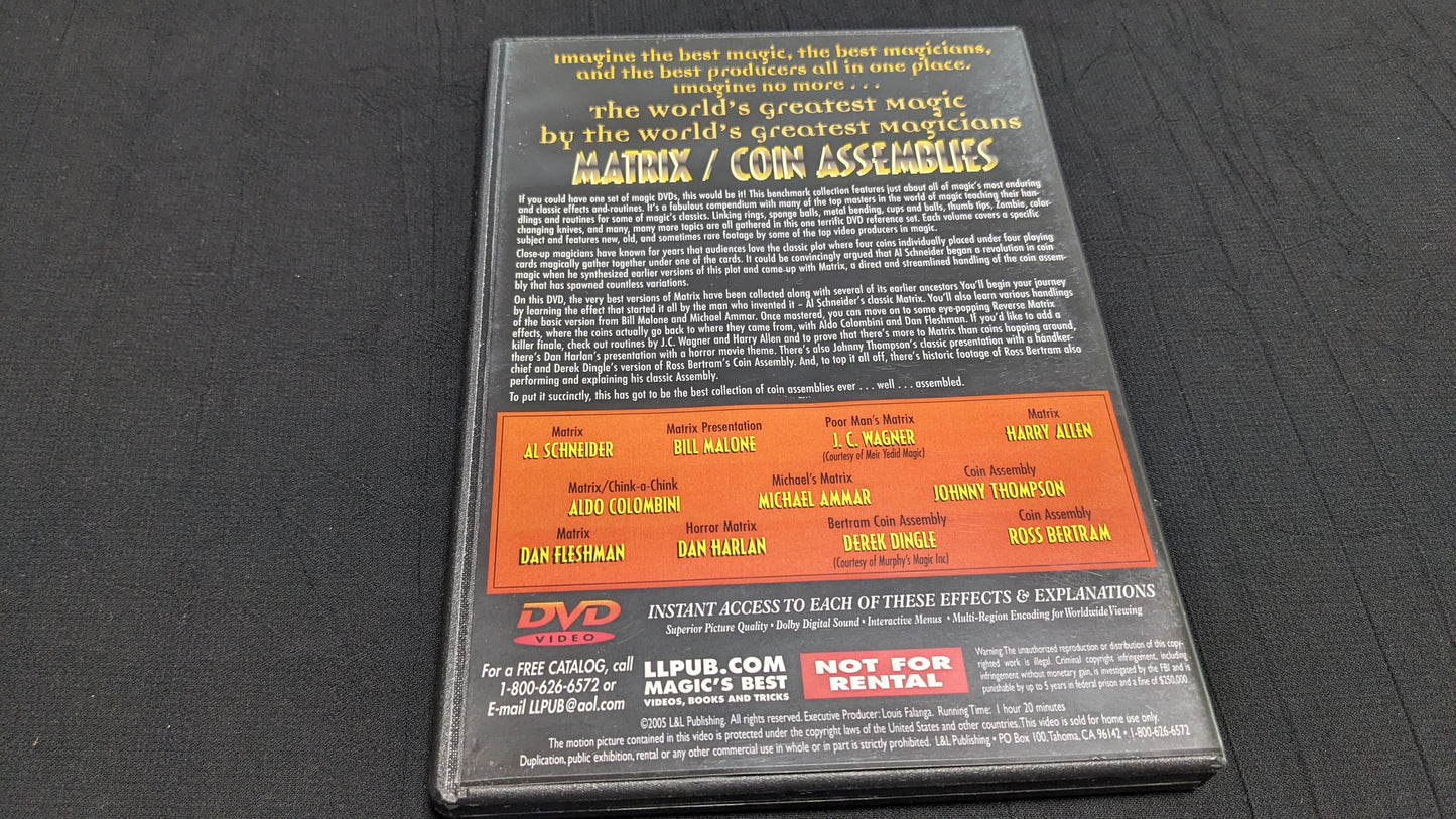 【中古:状態A】-World Greatest-MATRIX / COIN ASSEMBLIES
