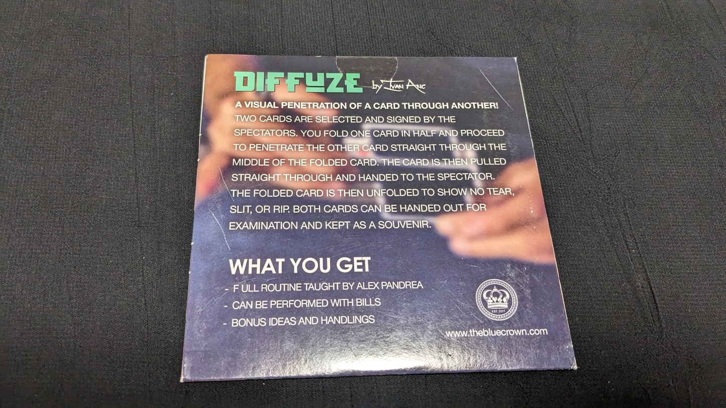 【中古:状態S】The Blue Crown Mini Series: Diffuze by Ivan Ang