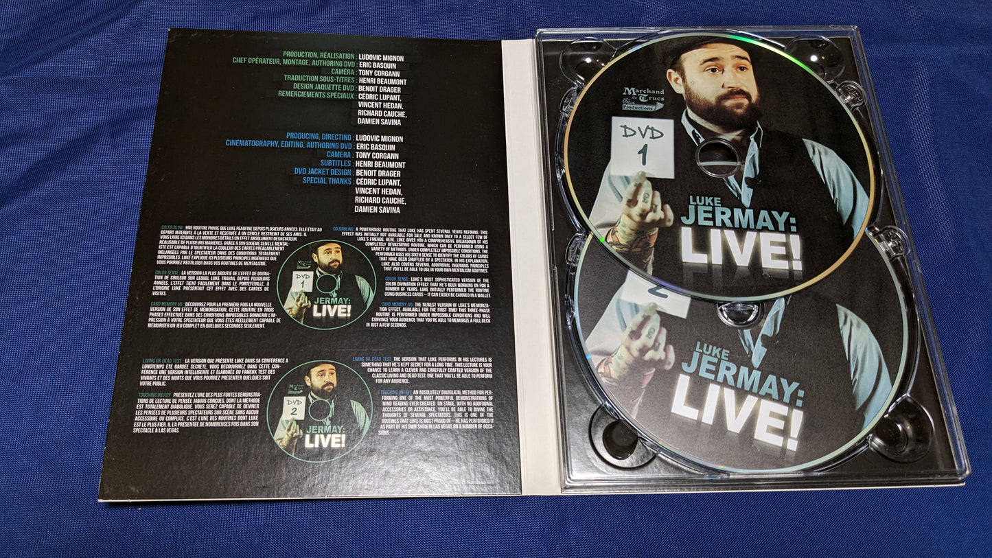 【中古:状態A】ルーク・ジャーメイ:ライブ