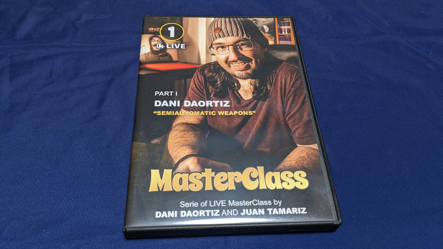 【中古:状態A】 MASTER CLASS DVD #1 Semiautomatic Weapons