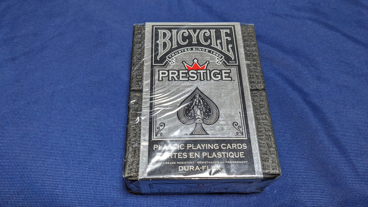 【中古:状態S】バイスクルプレステージ(プラスチックトランプ)