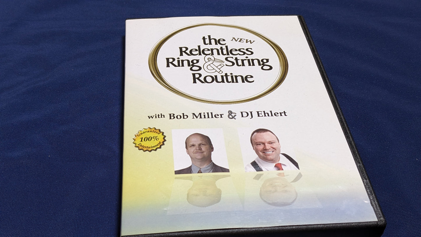 【中古:状態A】The New Relentless Ring & String Routine by Bob Miller and DJ Ehlert