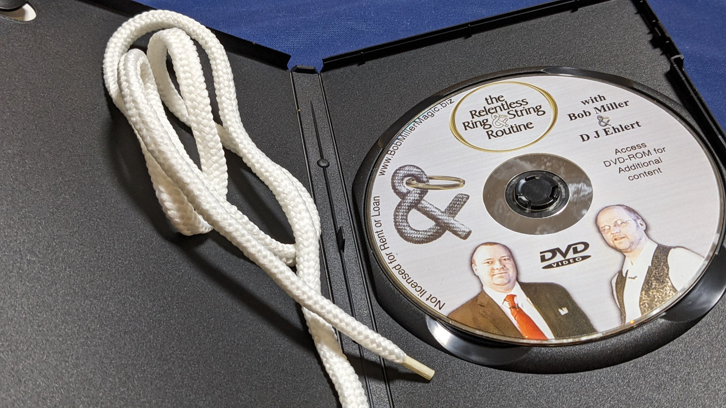 【中古:状態A】The New Relentless Ring & String Routine by Bob Miller and DJ Ehlert