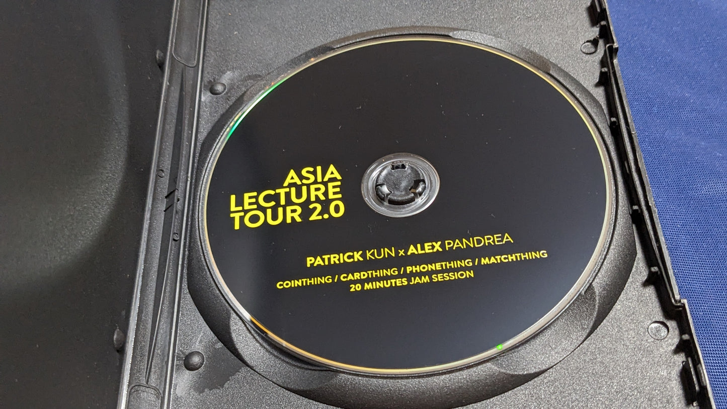 【中古:状態B】Asia Lecture Tour 2.0 (DVD) by Alex Pandrea and Patrick Kun