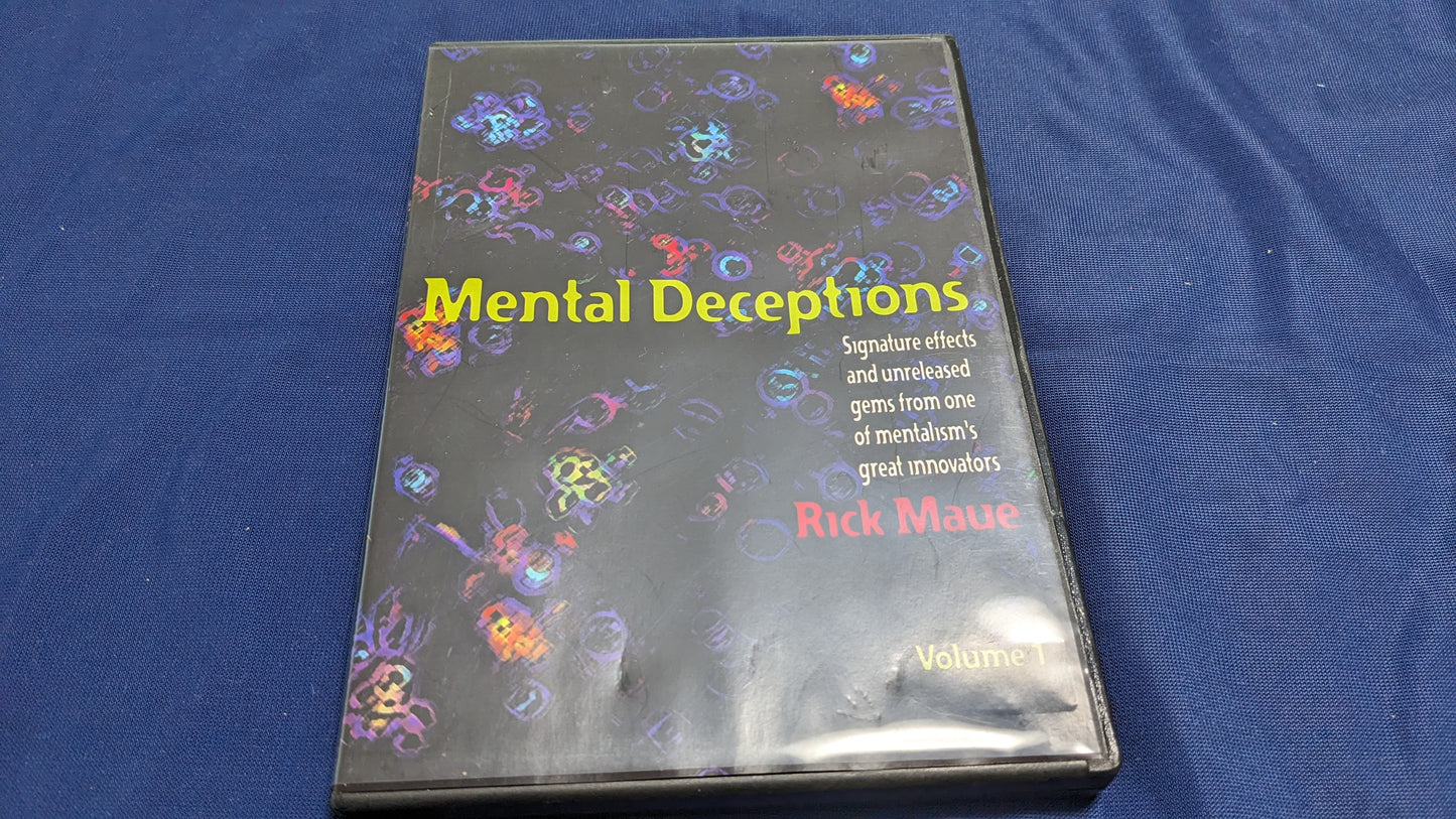 【中古:状態A】Mental Deceptions Vol. 1 by Rick Maue