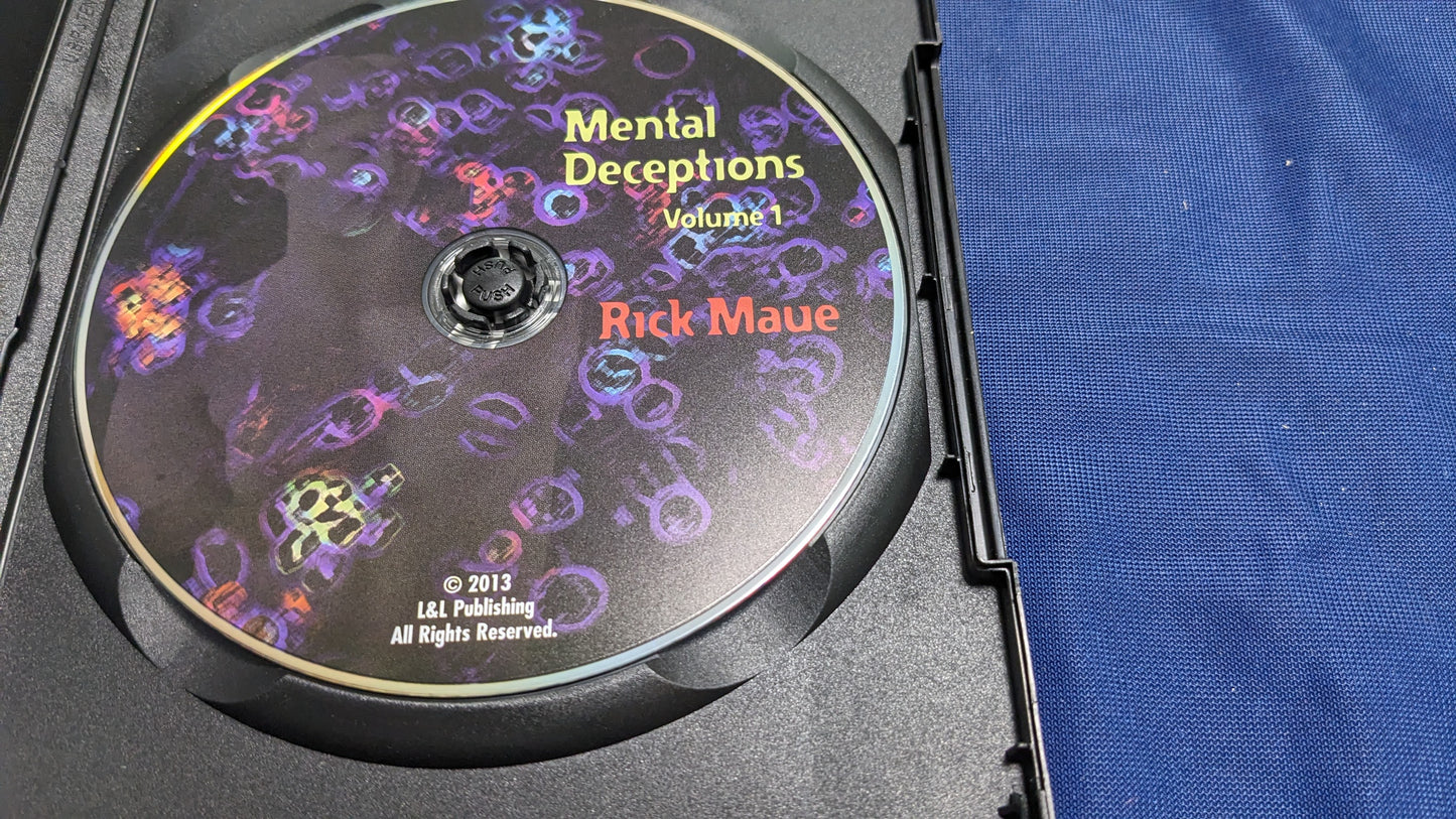 【中古:状態A】Mental Deceptions Vol. 1 by Rick Maue