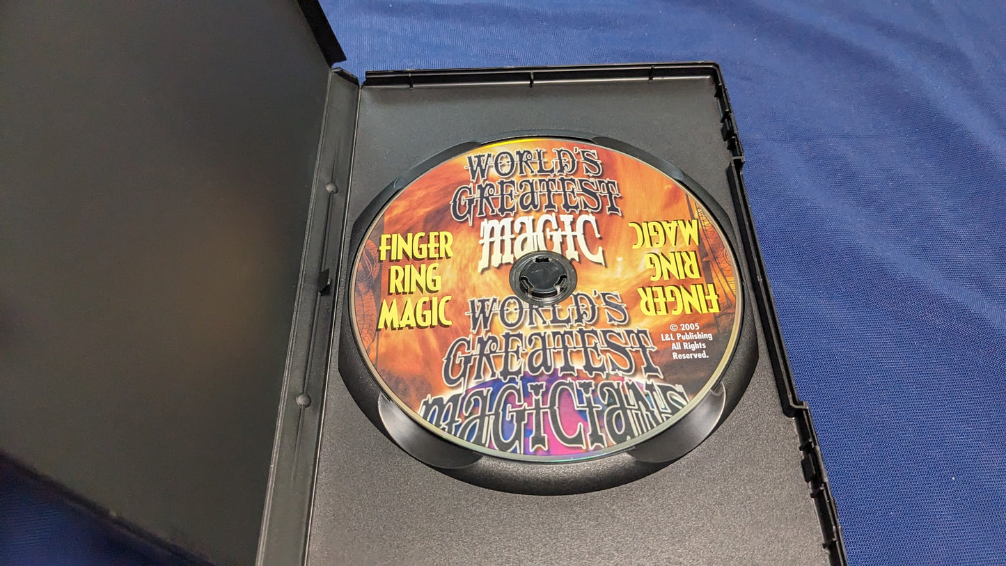 【中古:状態A】フィンガーリング・マジック『ワールドグレイテストマジック』