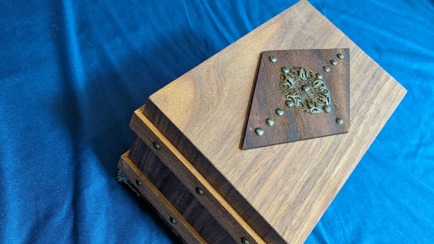 【中古:状態A】木製引き出し箱