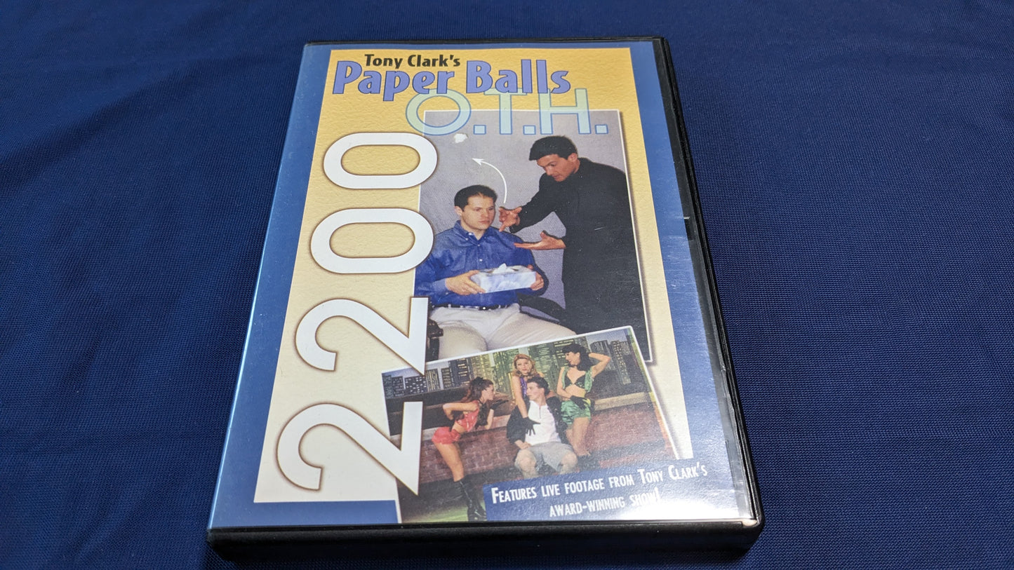 【中古:状態A】Tony Clark's Paper ball over the head