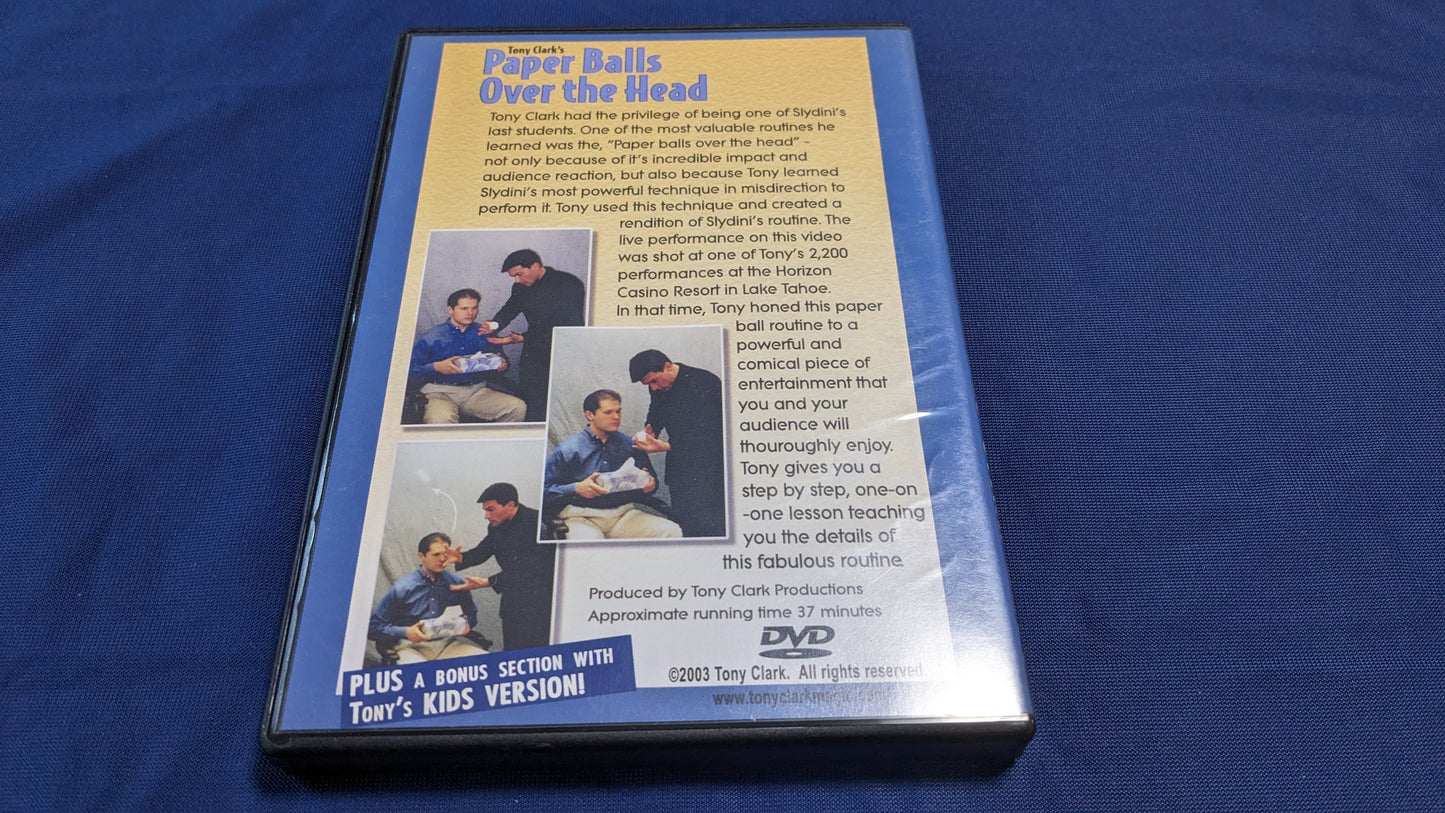 【中古:状態A】Tony Clark's Paper ball over the head