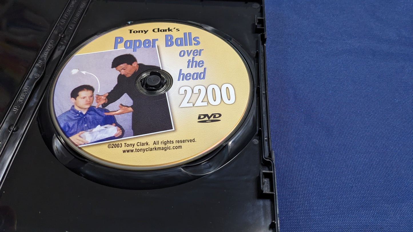 【中古:状態A】Tony Clark's Paper ball over the head