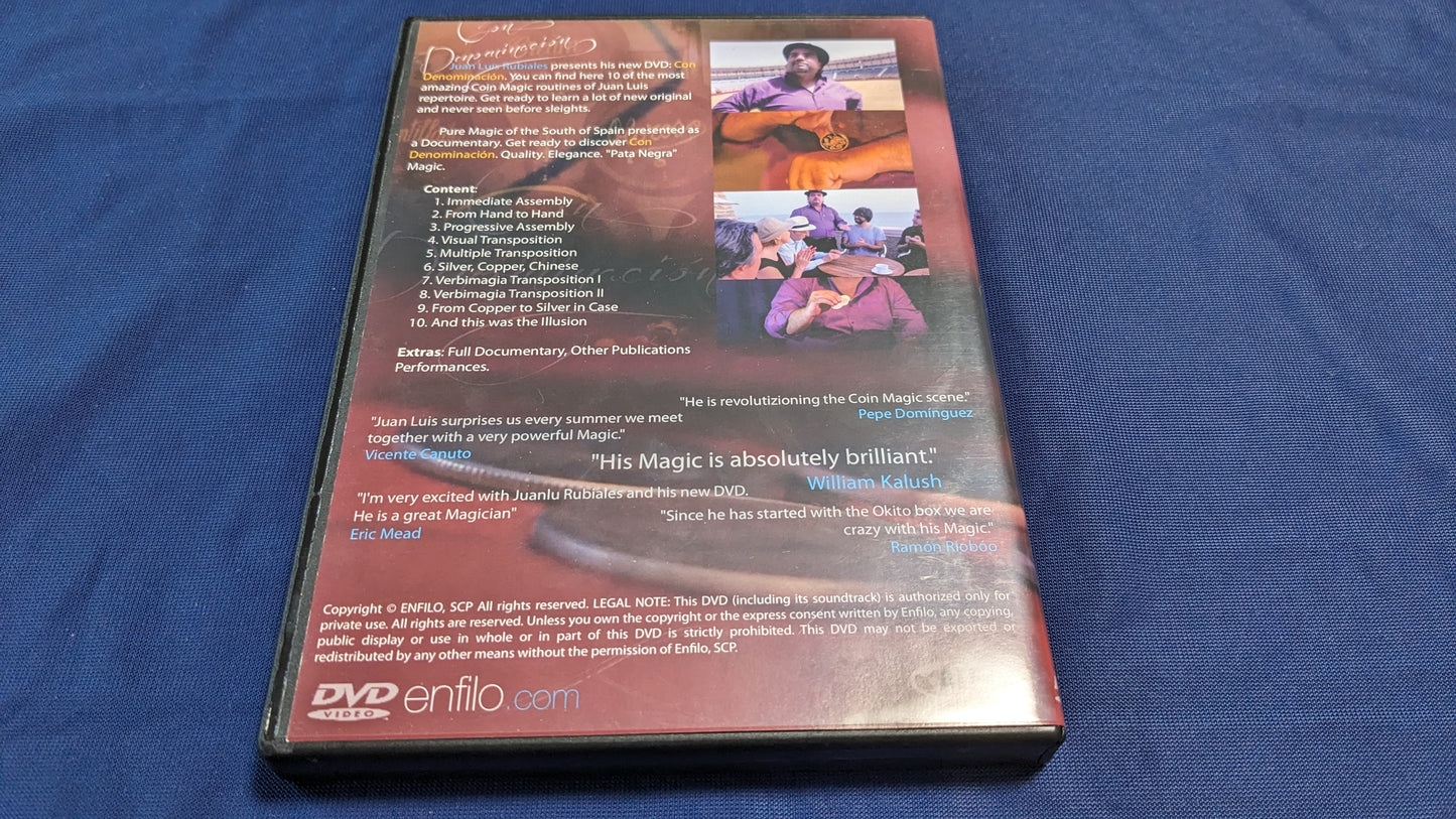 【中古:状態A】Juan Luis Rubiales Cond Denominacion
