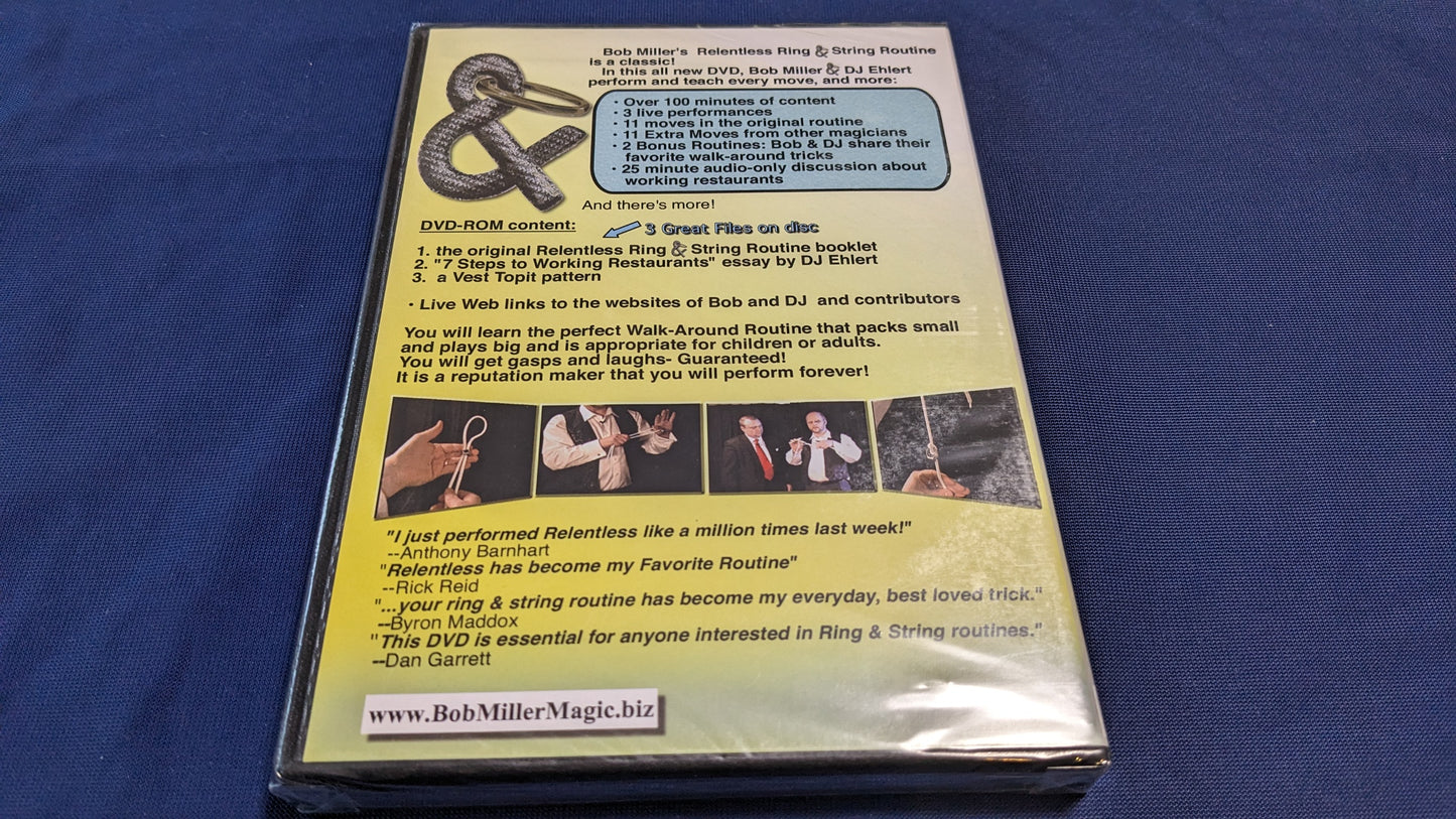 【中古:状態S】The Relentless ring &String routine