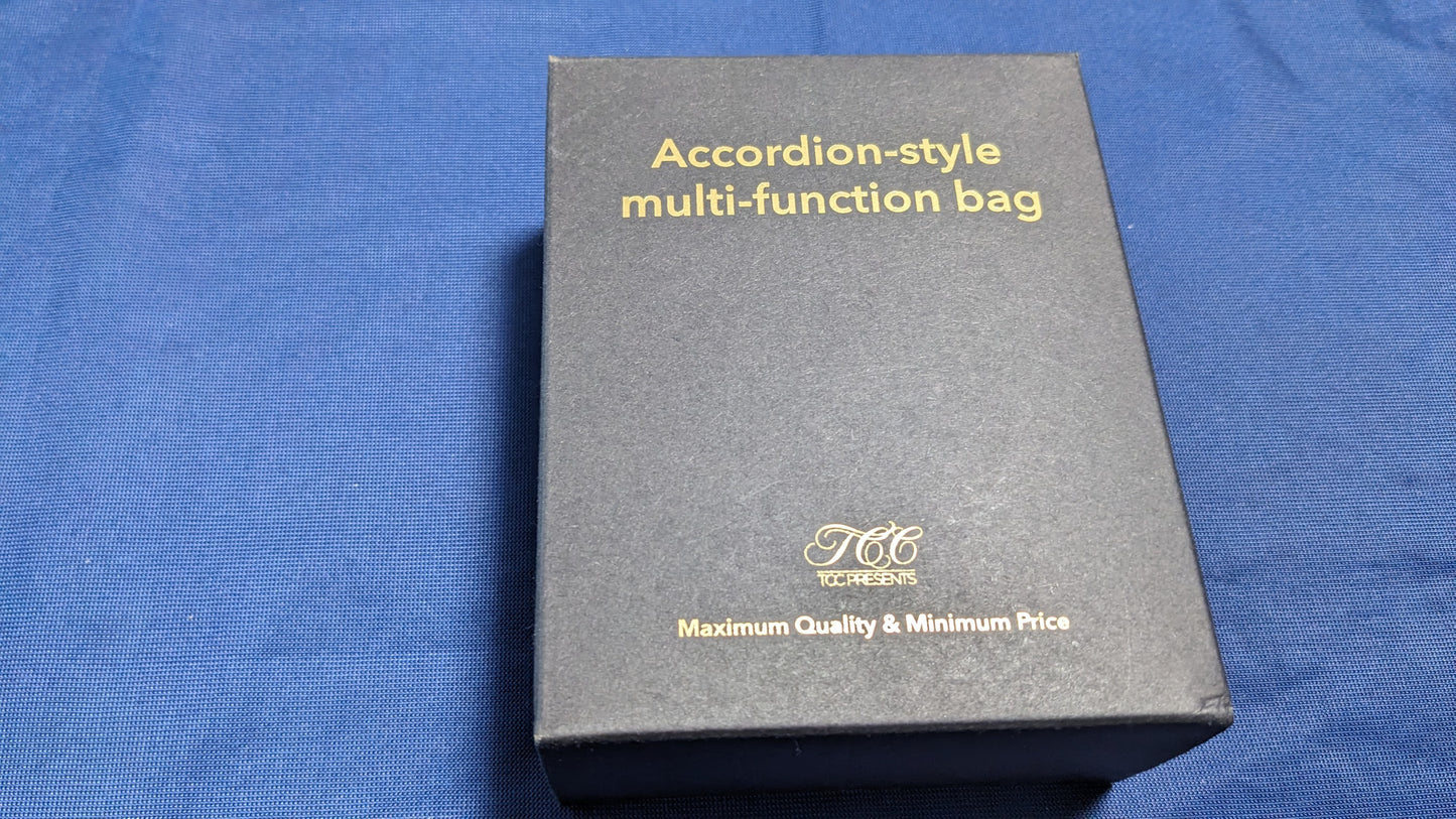 【中古:状態A】Accordion style multi function bag
