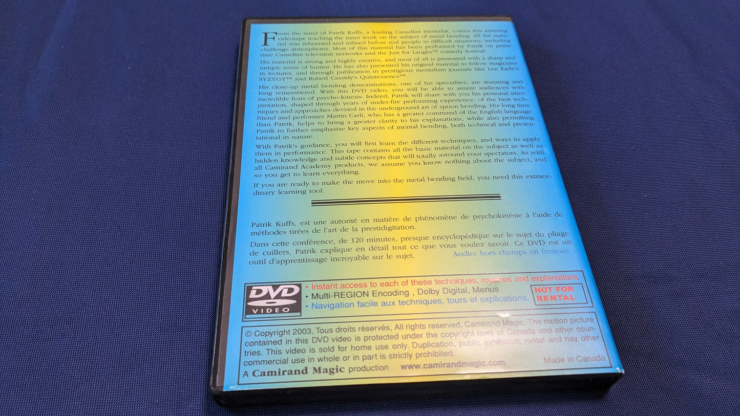 【中古:状態A】Patrik kuffs Mental Bending