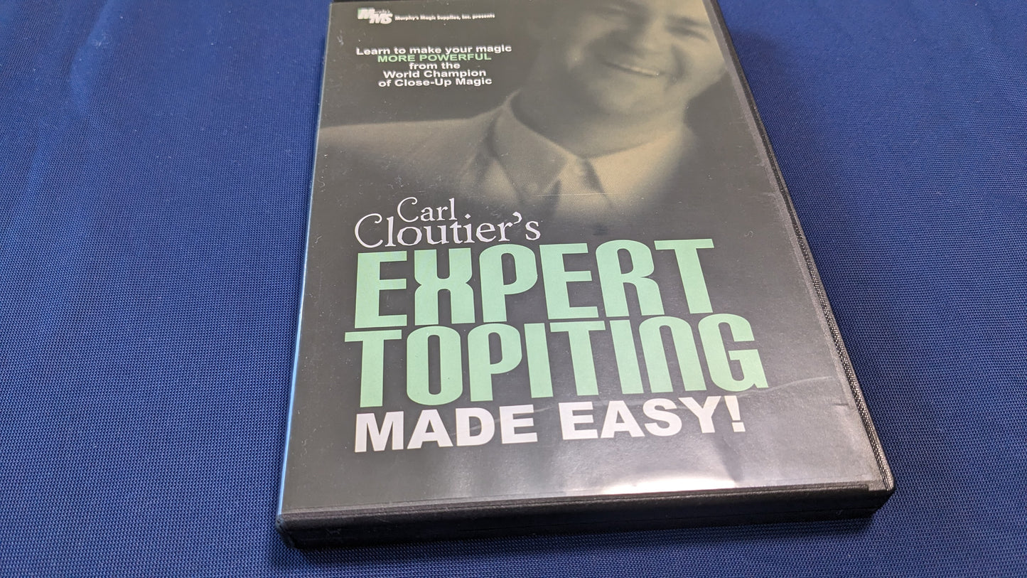 【中古:状態A】Carl Cloutier's Expart toppiting made easy