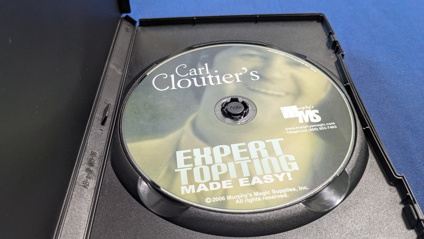 【中古:状態A】Carl Cloutier's Expart toppiting made easy
