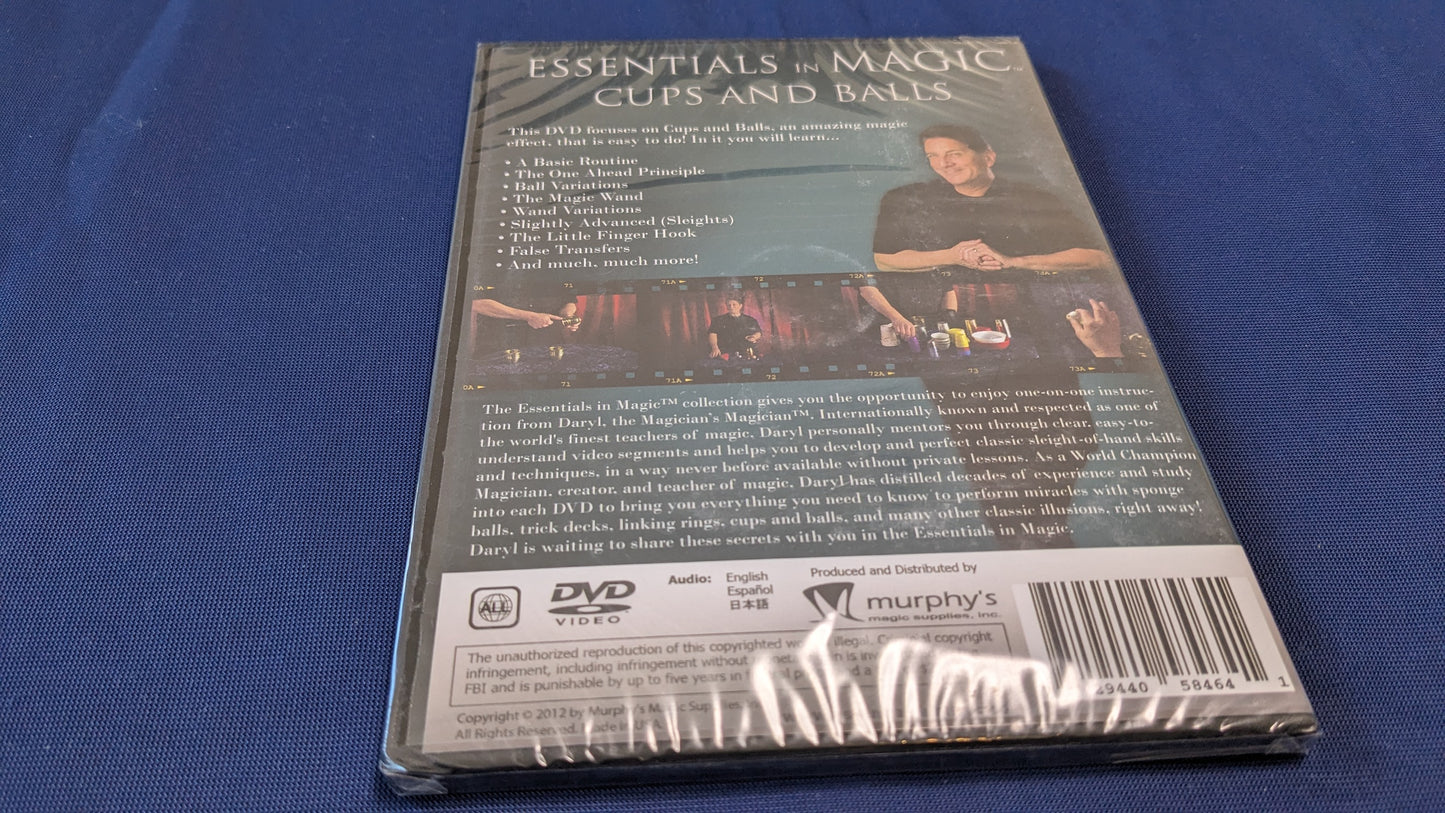 【中古:状態S】ESSENTIALS IN MAGIC Cups and Balls