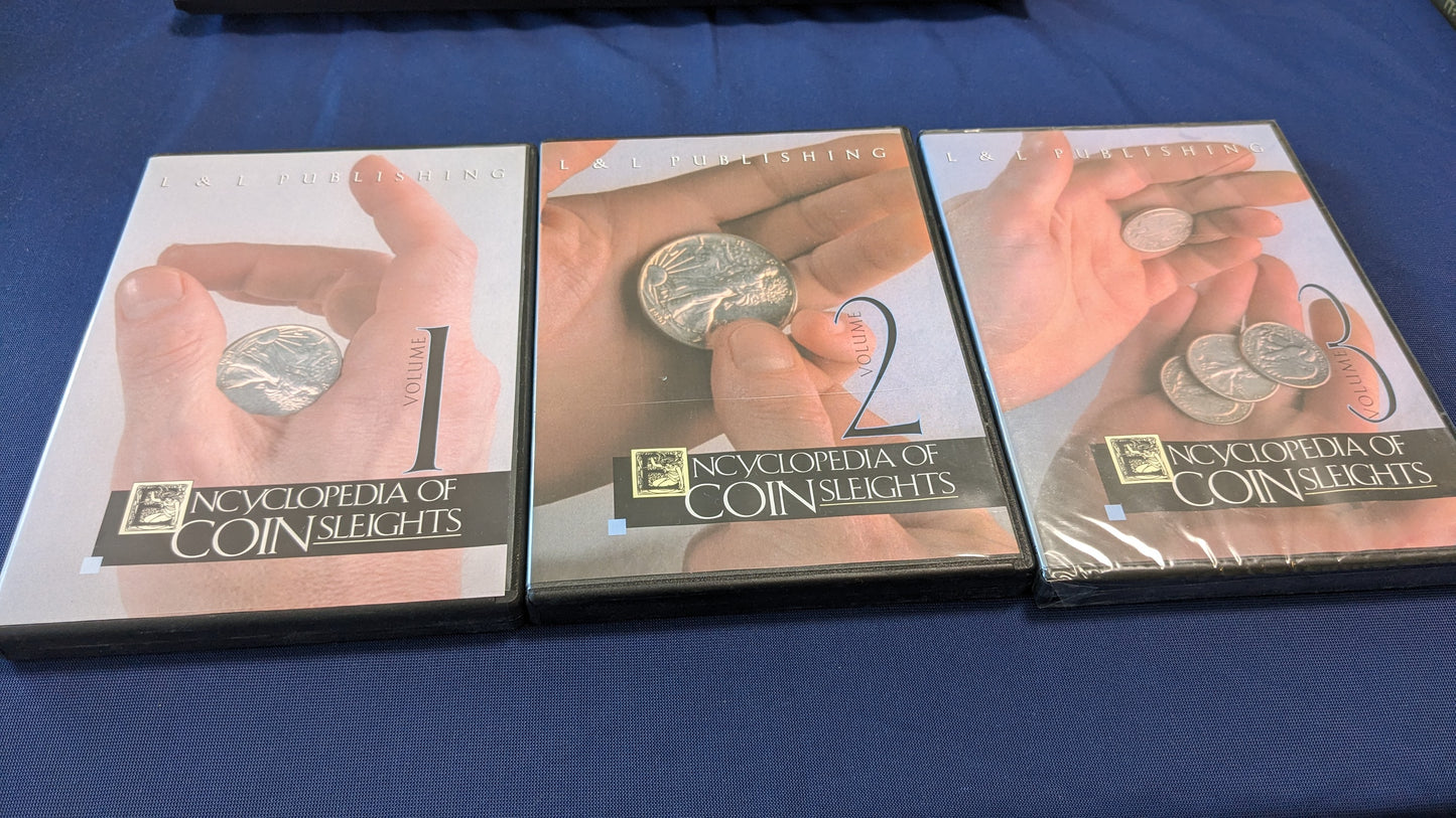 【中古:状態A】Encyclopedia of coin sleights1~3