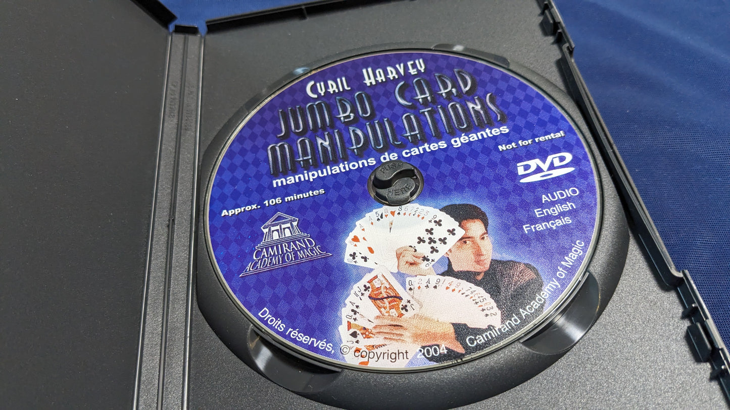【中古:状態C】Jumbo Card Manipulation Harvey DVD