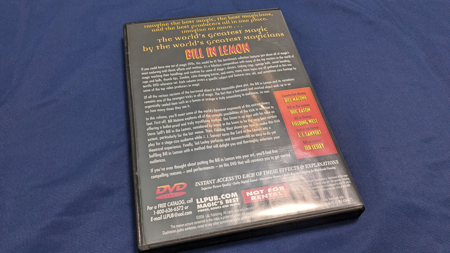 【中古:状態A】Bill In Lemon / World's Greatest Magic