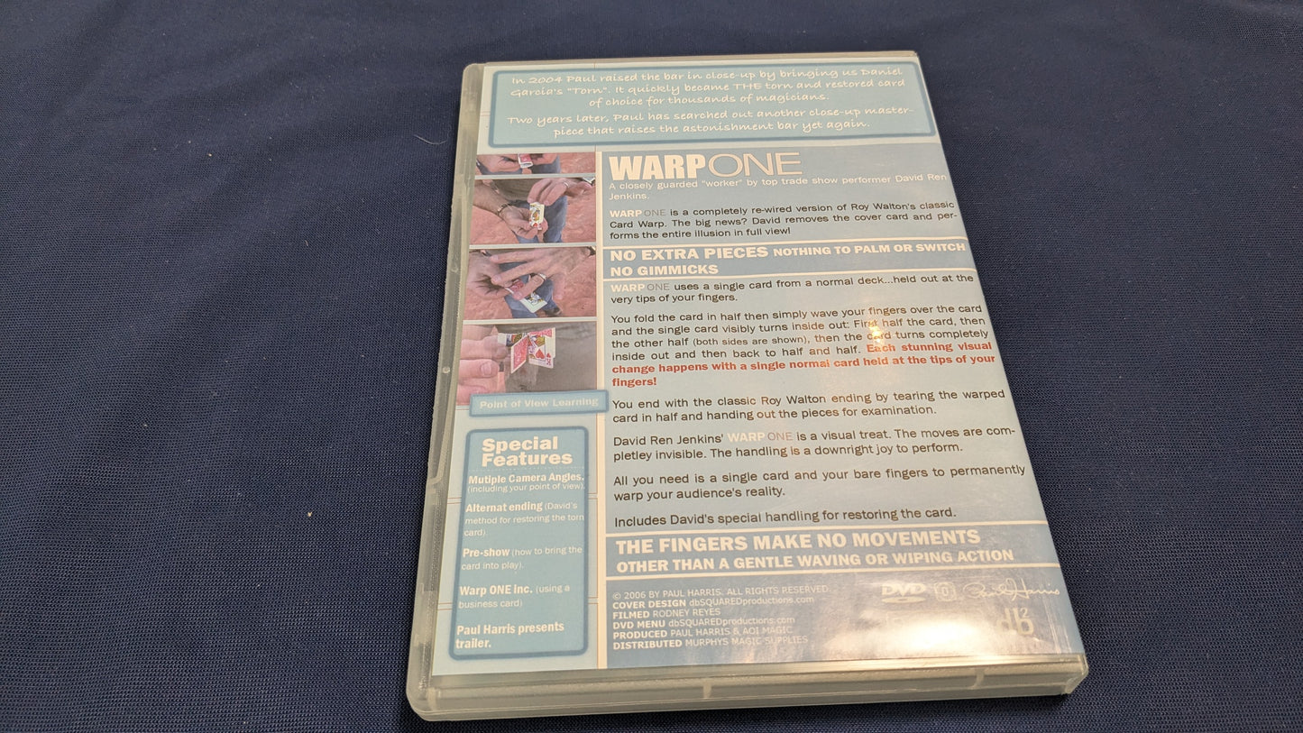 【中古:状態B】Warp One by David Jenkins