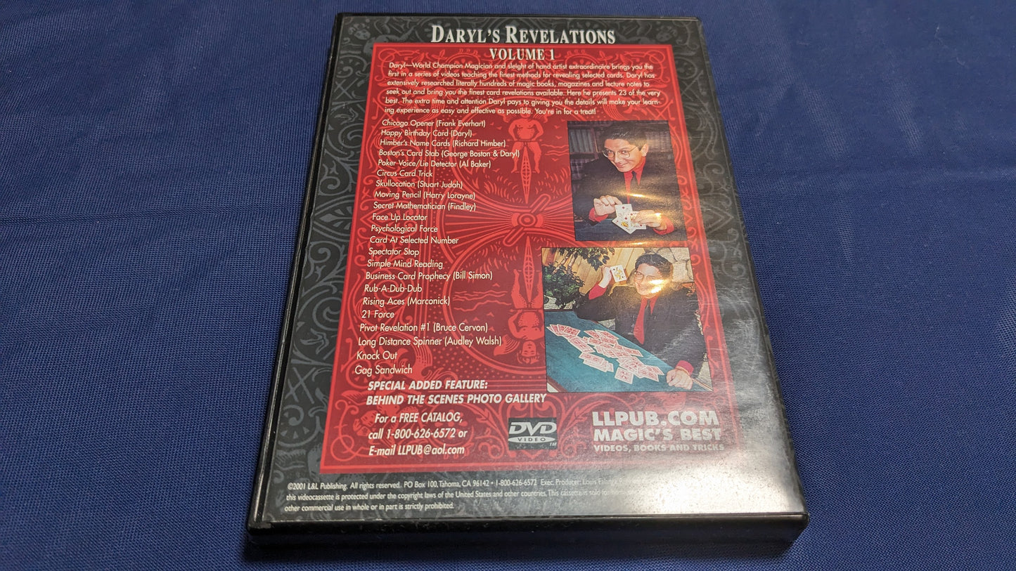 【中古:状態A】Daryl's Card Revelations Vol 1