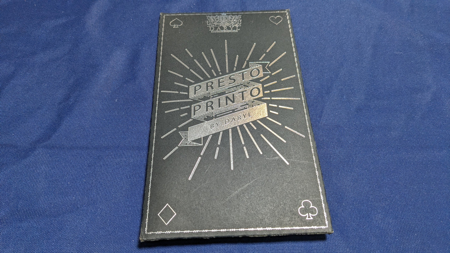 【中古:状態A】プレスト・プリント