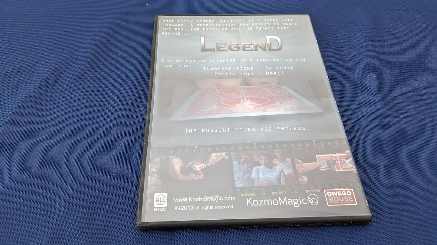 【中古:状態B】Legend by Justin Miller and Kozmomagic