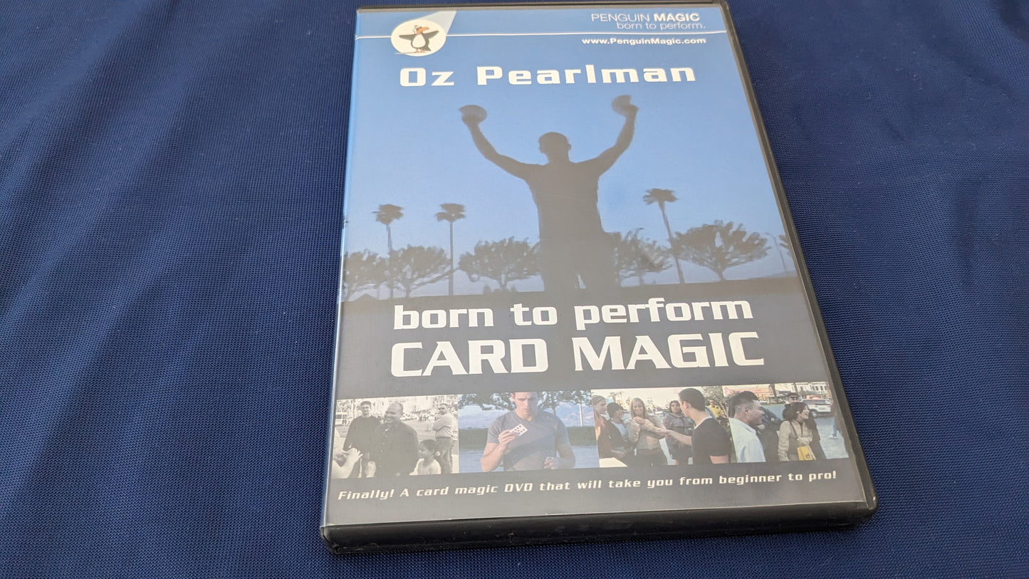 【中古:状態B】Born to Perform Card Magic with Oz Pearlman DVD