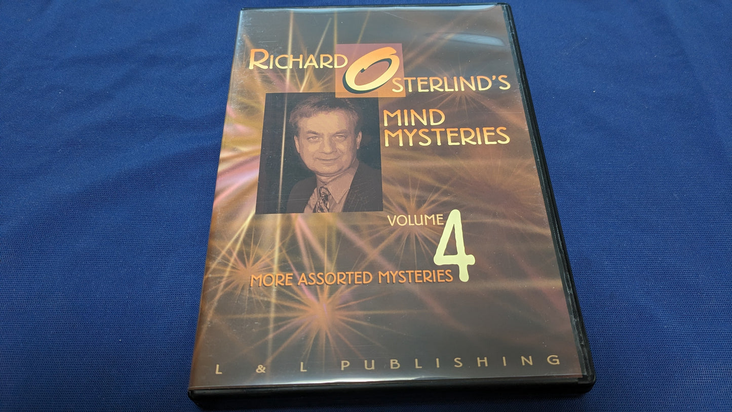 【中古:状態A】Mind Mysteries Vol 4 by Richard Osterlind