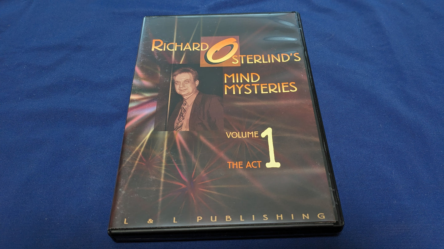 【中古:状態A】Mind Mysteries Vol 1 by Richard Osterlind