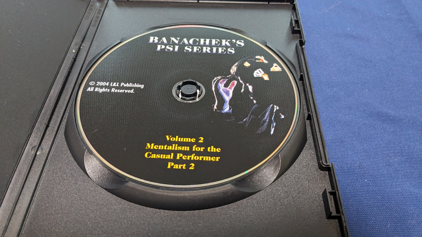 【中古:状態A】Banachek's PSI Series Vol 2 - DVD
