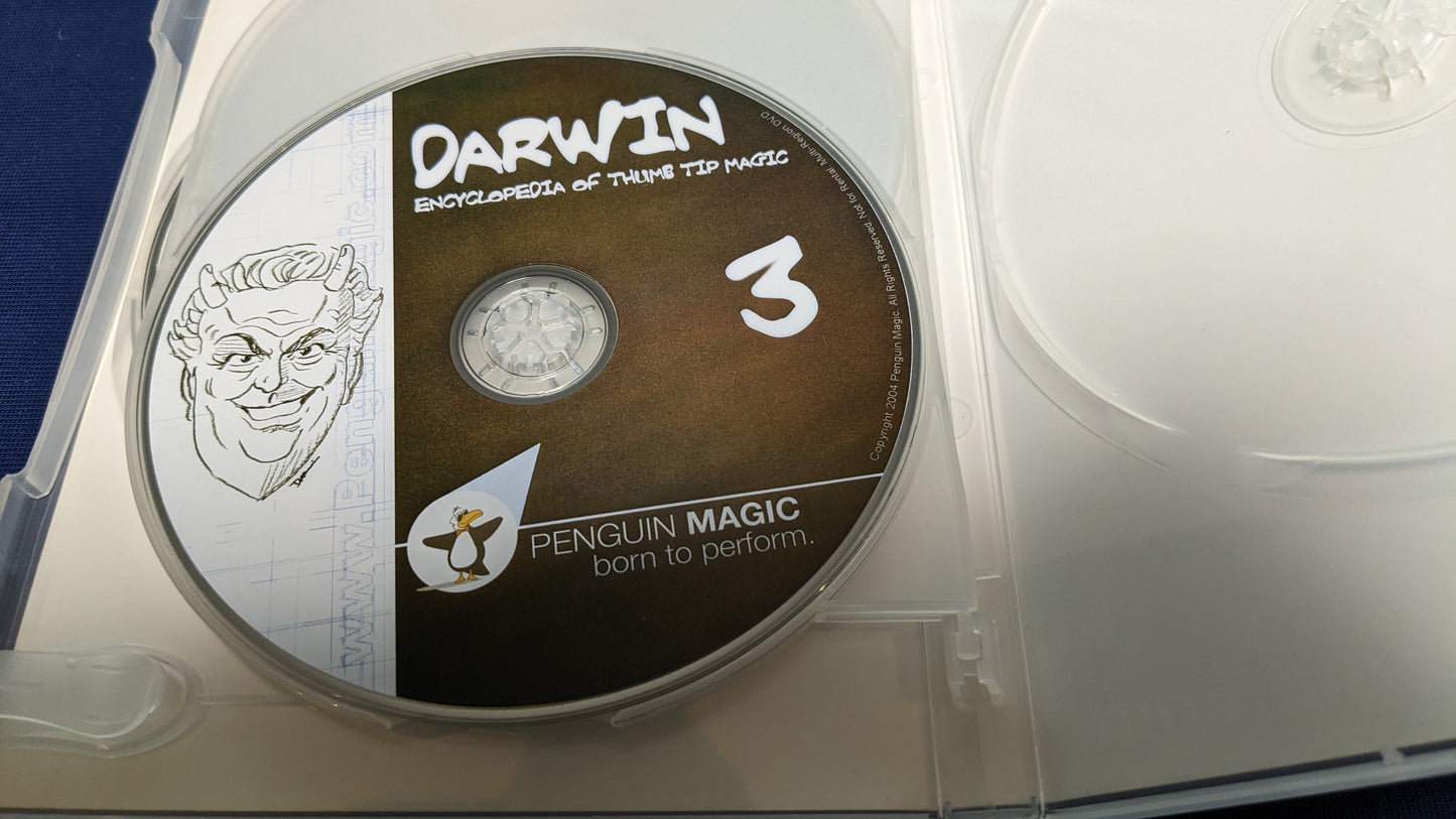 【中古:状態A】Darwin's Encyclopedia of Thumb Tip Magic (3 DVDs)