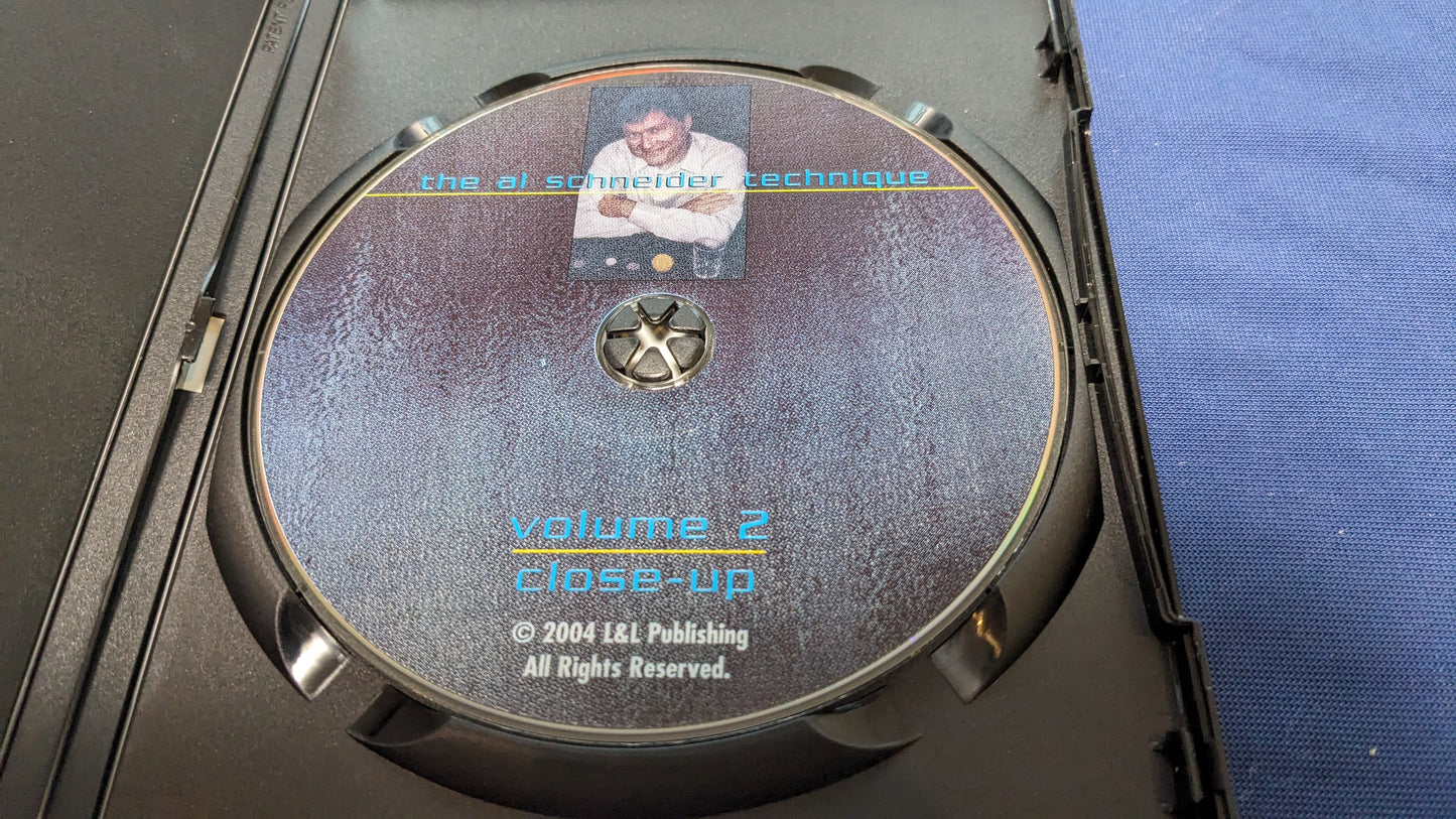 【中古:状態A】The Al Schneider Technique - Vol 2: Close-up - DVD
