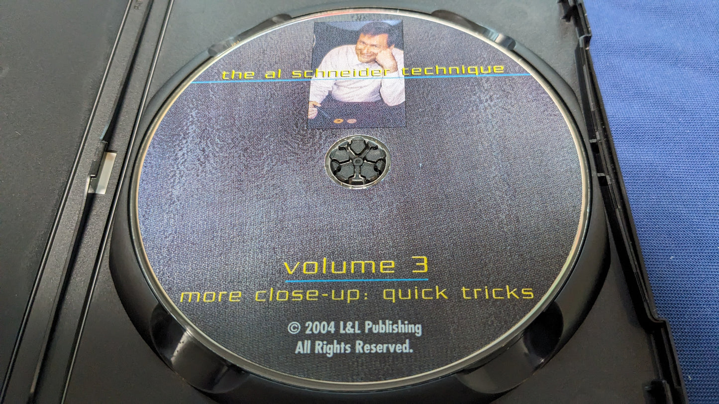 【中古:状態A】The Al Schneider Technique - Vol 3: Close-up - DVD