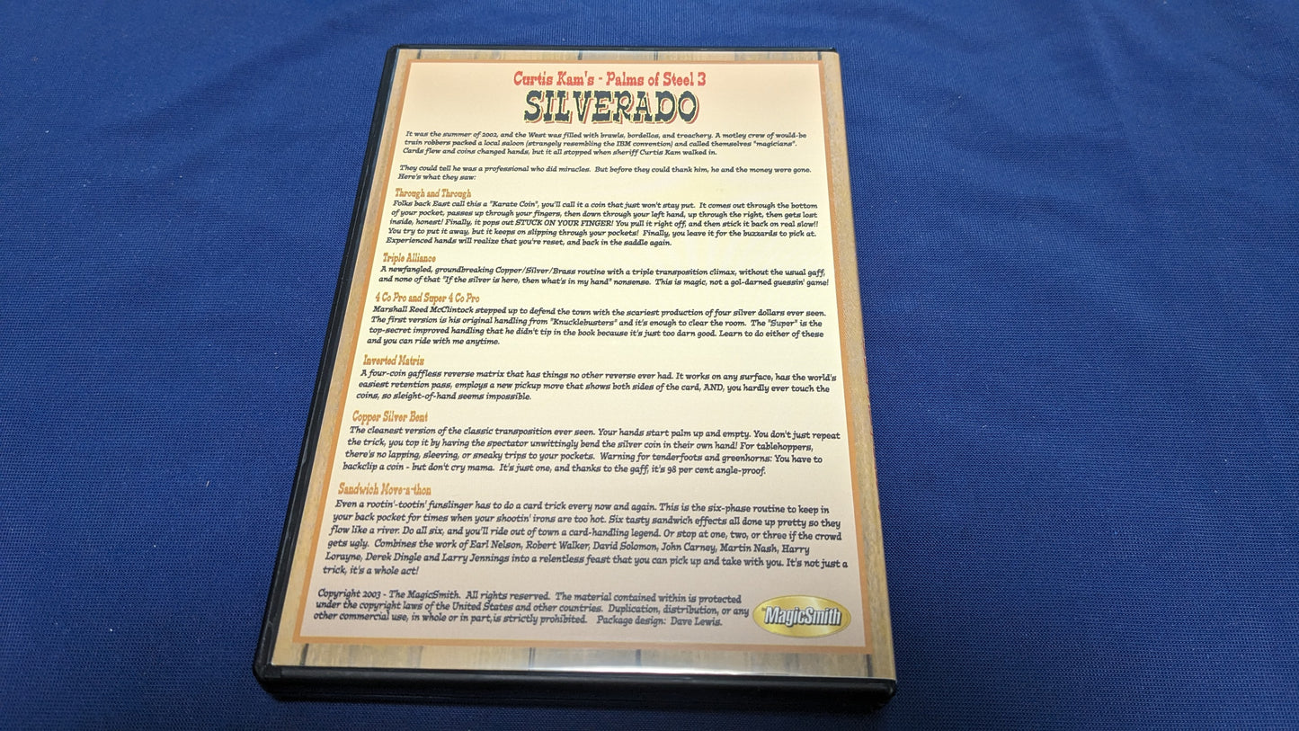 【中古:状態A】Silverado Palm of Steel 3 by Curtis Kam DVD