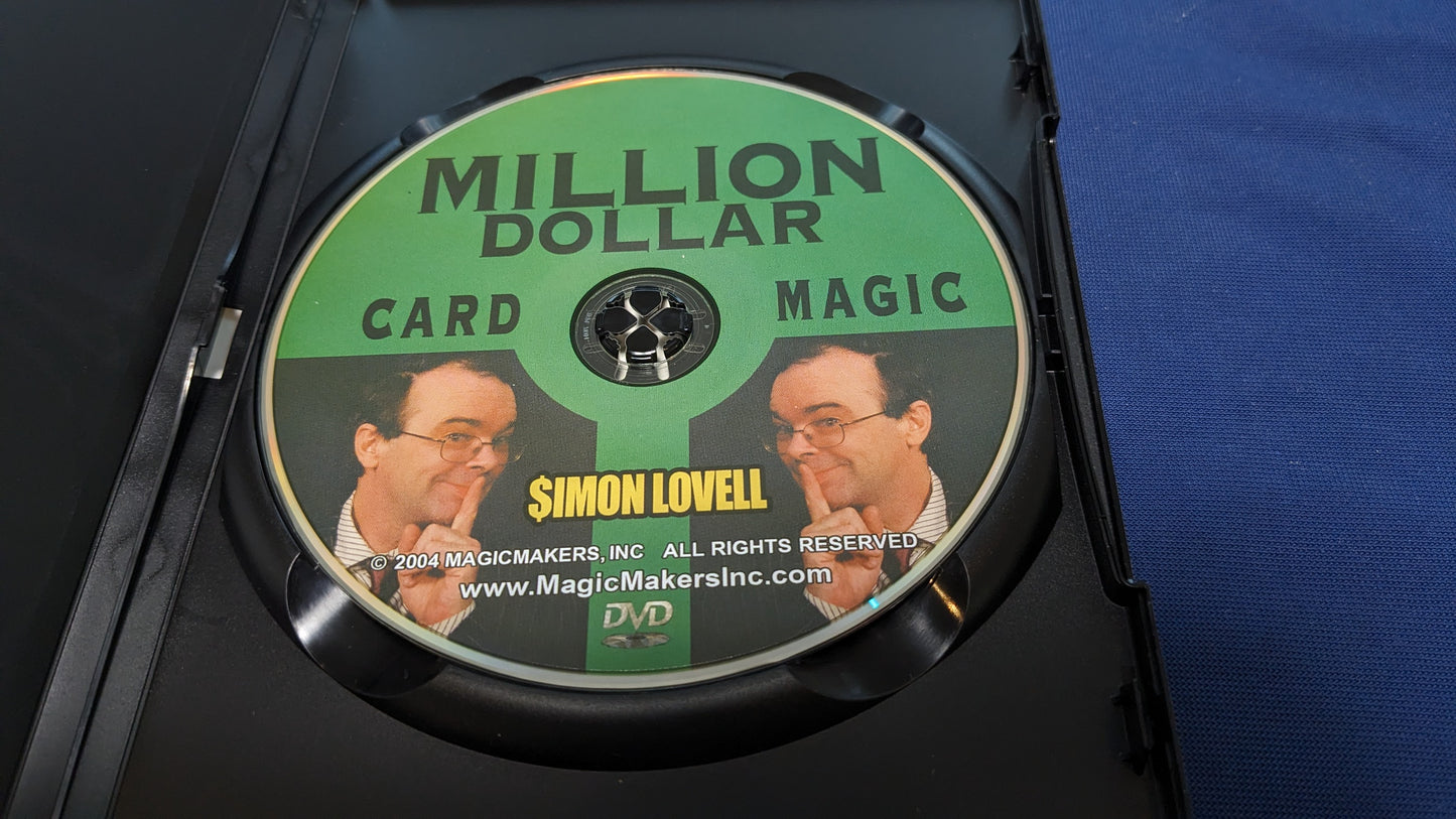 【中古:状態A】Million Dollar Card Magic with Simon Lovell (DVD)