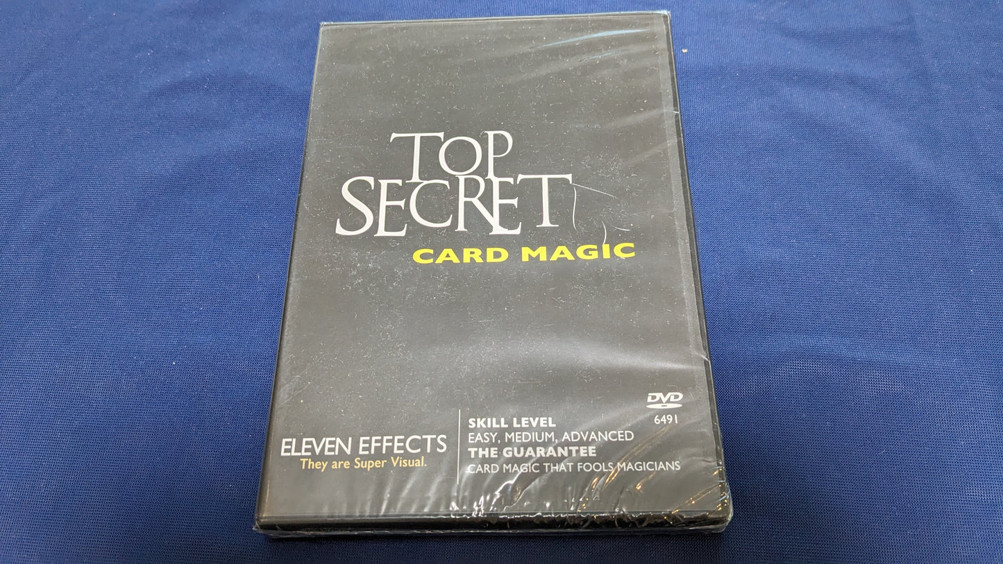 【中古:状態S】Top Secret Card Magic by Kris Nevling