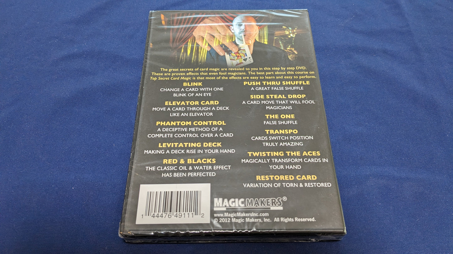 【中古:状態S】Top Secret Card Magic by Kris Nevling