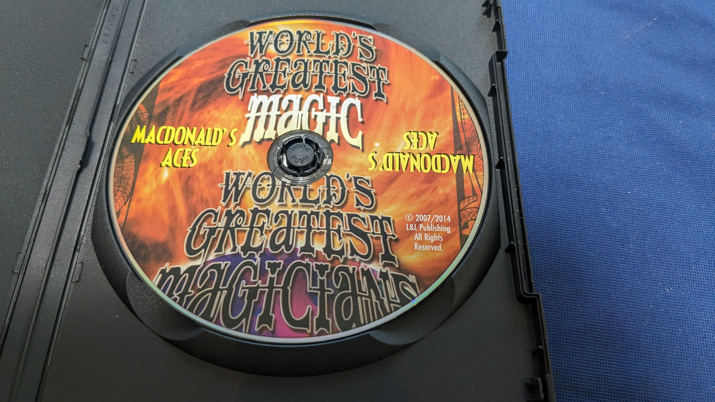 【中古:状態A】World's Greatest Magic MacDonald's Aces