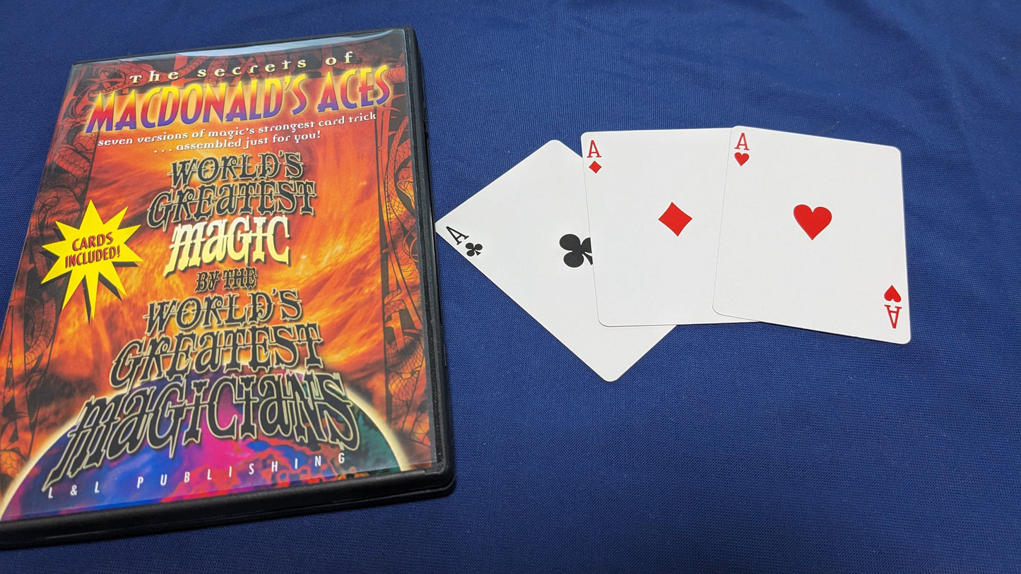 【中古:状態A】World's Greatest Magic MacDonald's Aces