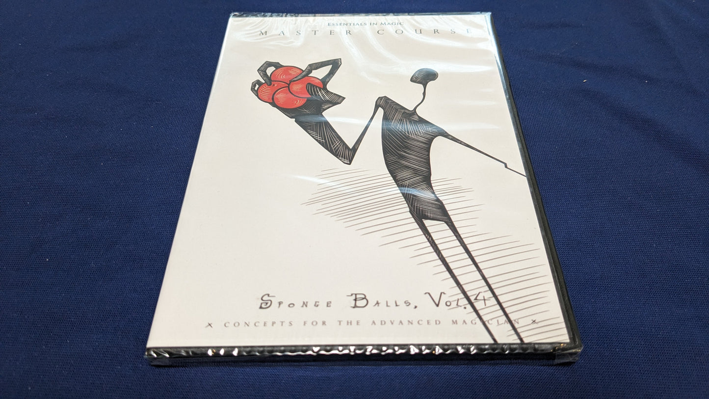 【中古:状態A】Master Course Sponge Balls by Daryl - 4DVD set